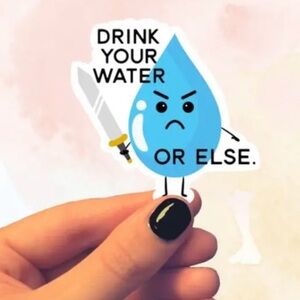 Water Bottle Sticker